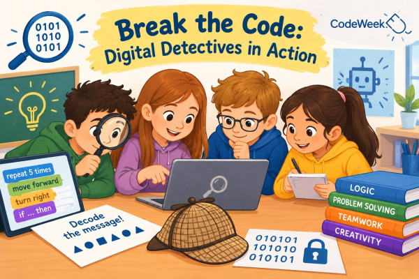 Break the Code: Digital Detectives in Action